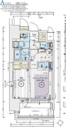 エステムコート谷町九丁目の物件間取画像